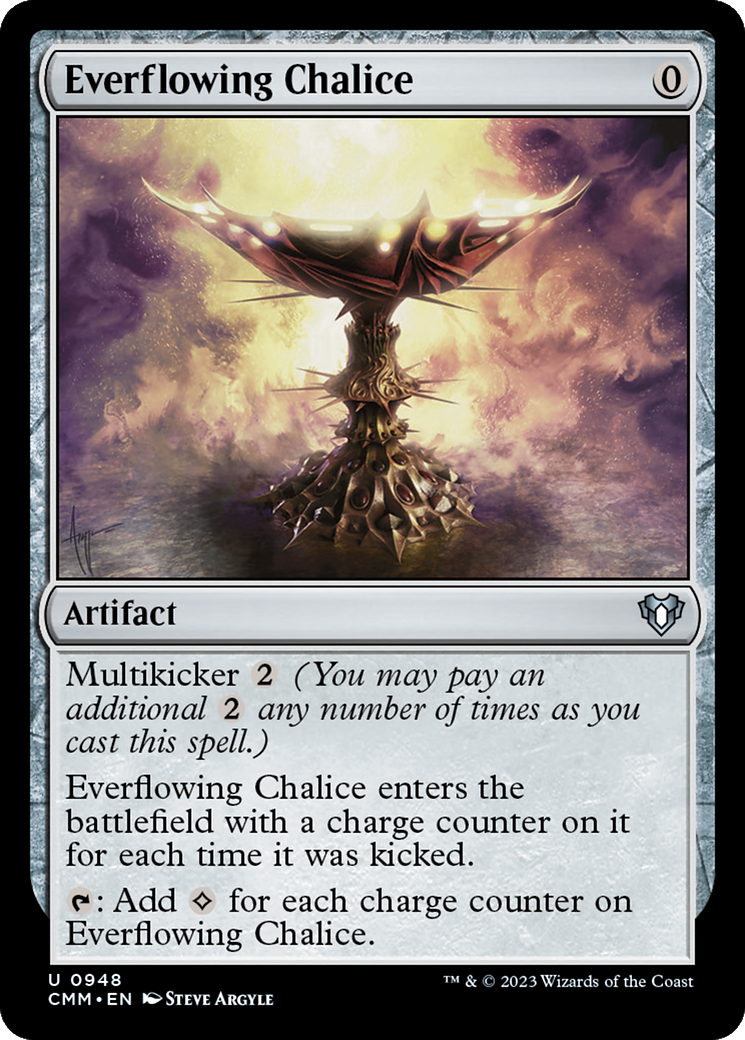 Image of Everflowing Chalice [Commander Masters]