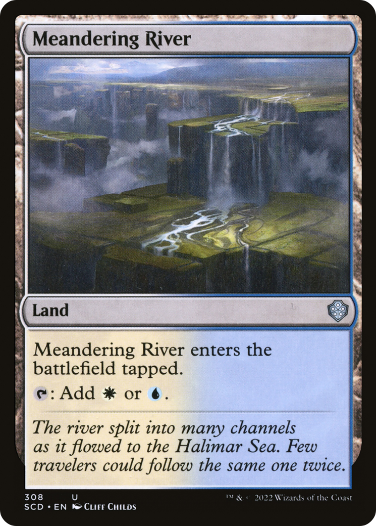 Image of Meandering River [Starter Commander Decks]