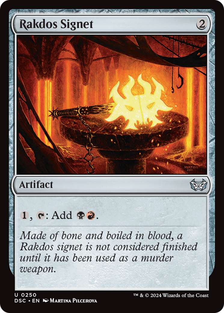 Image of Rakdos Signet [Duskmourn: House of Horror Commander]