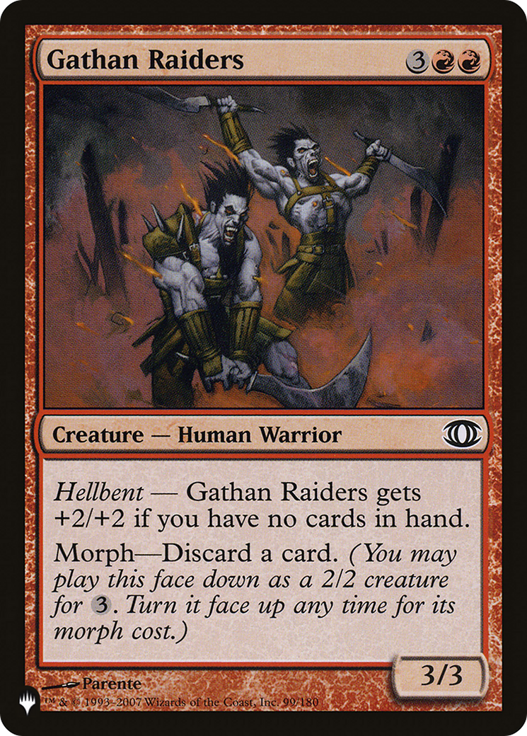 Image of Gathan Raiders [The List]