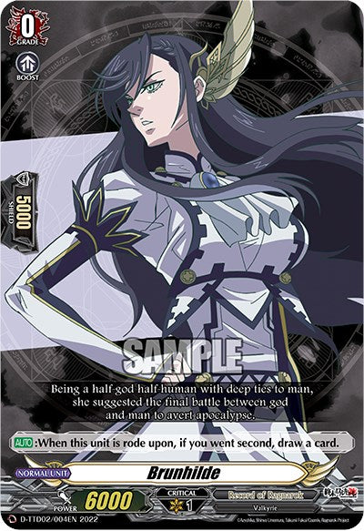 Image of Brunhilde (D-TTD02/004EN) [Record of Ragnarok]