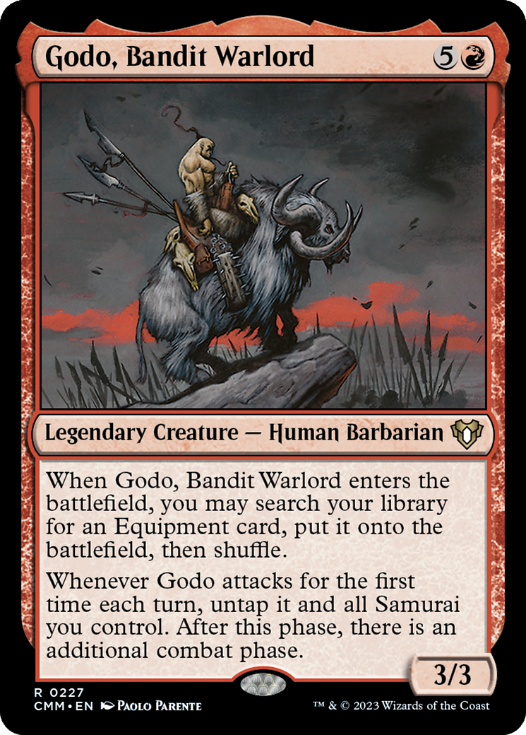 Image of Godo, Bandit Warlord [Commander Masters]
