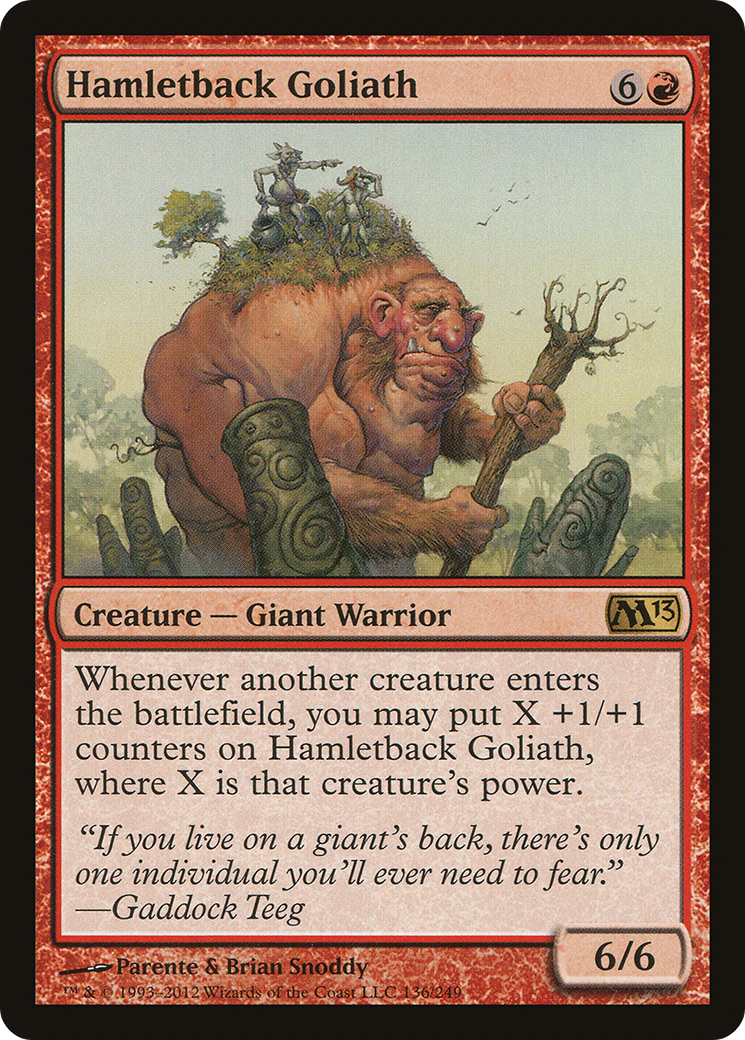 Image of Hamletback Goliath [Magic 2013]