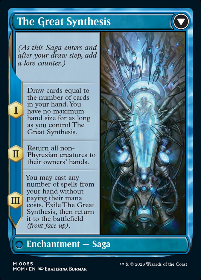 Image of Jin-Gitaxias // The Great Synthesis [March of the Machine]