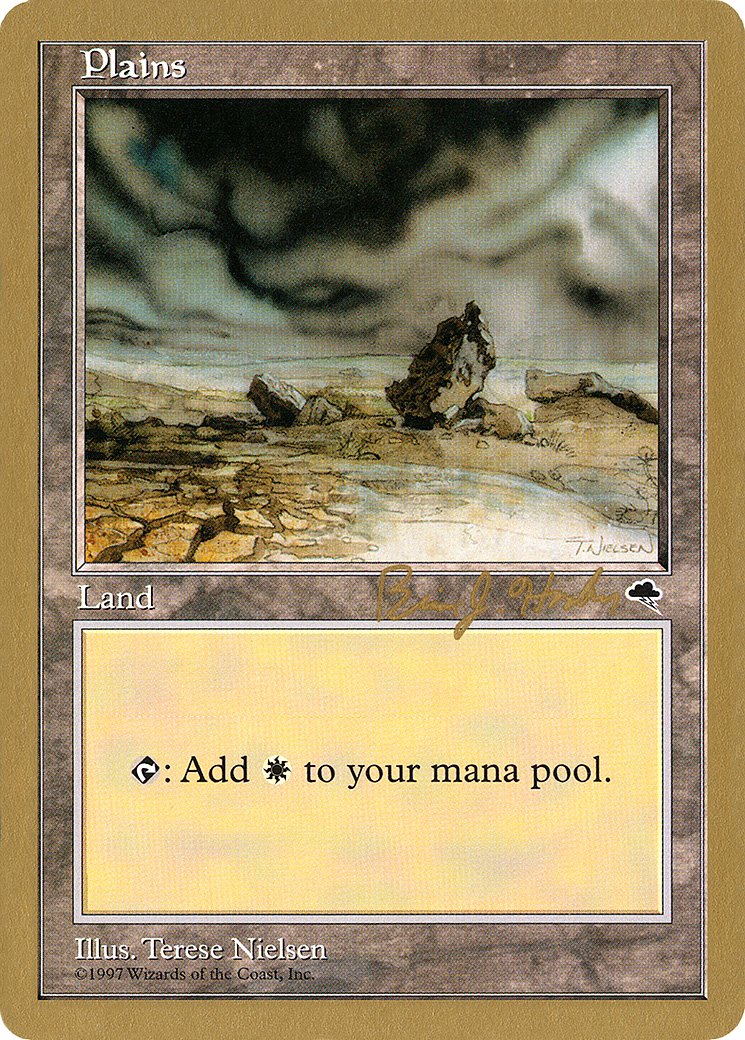Image of Plains (bh331) (Brian Hacker) [World Championship Decks 1998]
