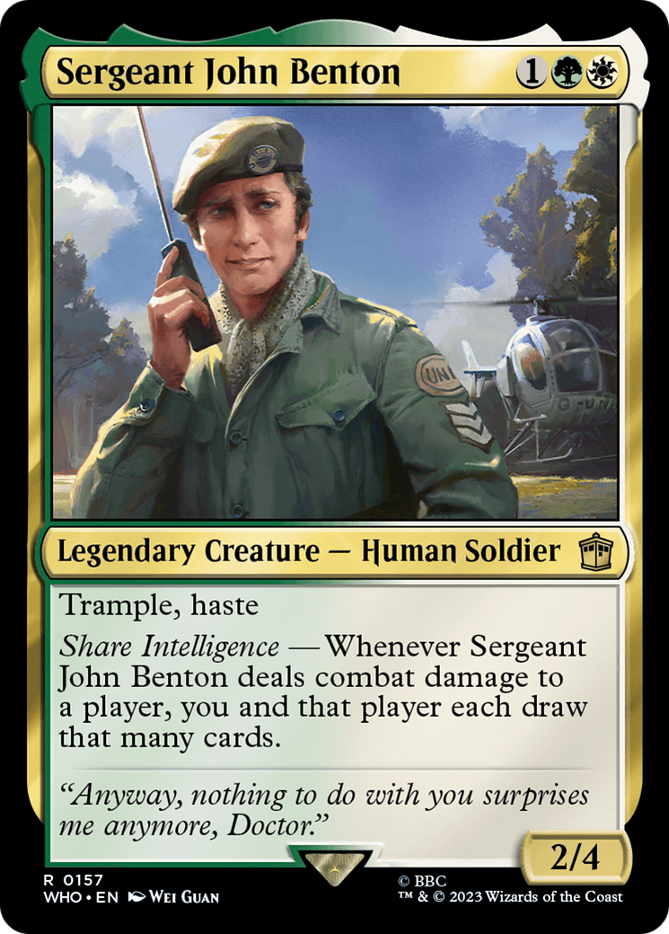 Image of Sergeant John Benton [Doctor Who]