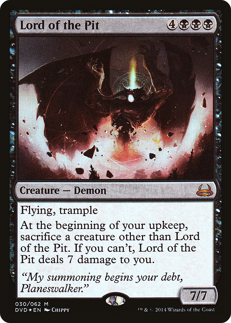 Image of Lord of the Pit (Divine vs. Demonic) [Duel Decks Anthology]