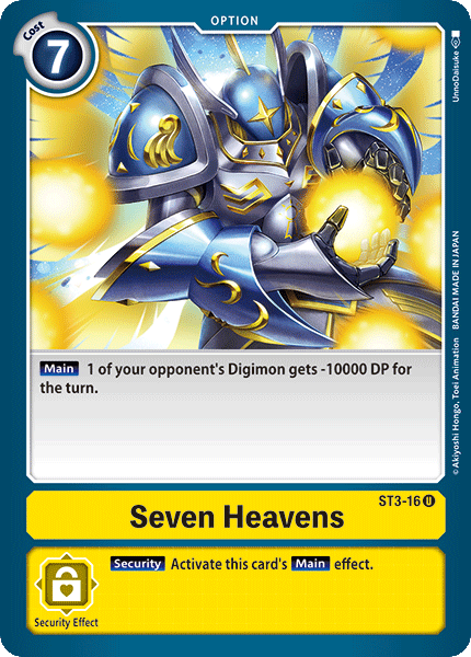 Image of Seven Heavens [ST3-16] [Starter Deck: Heaven's Yellow]