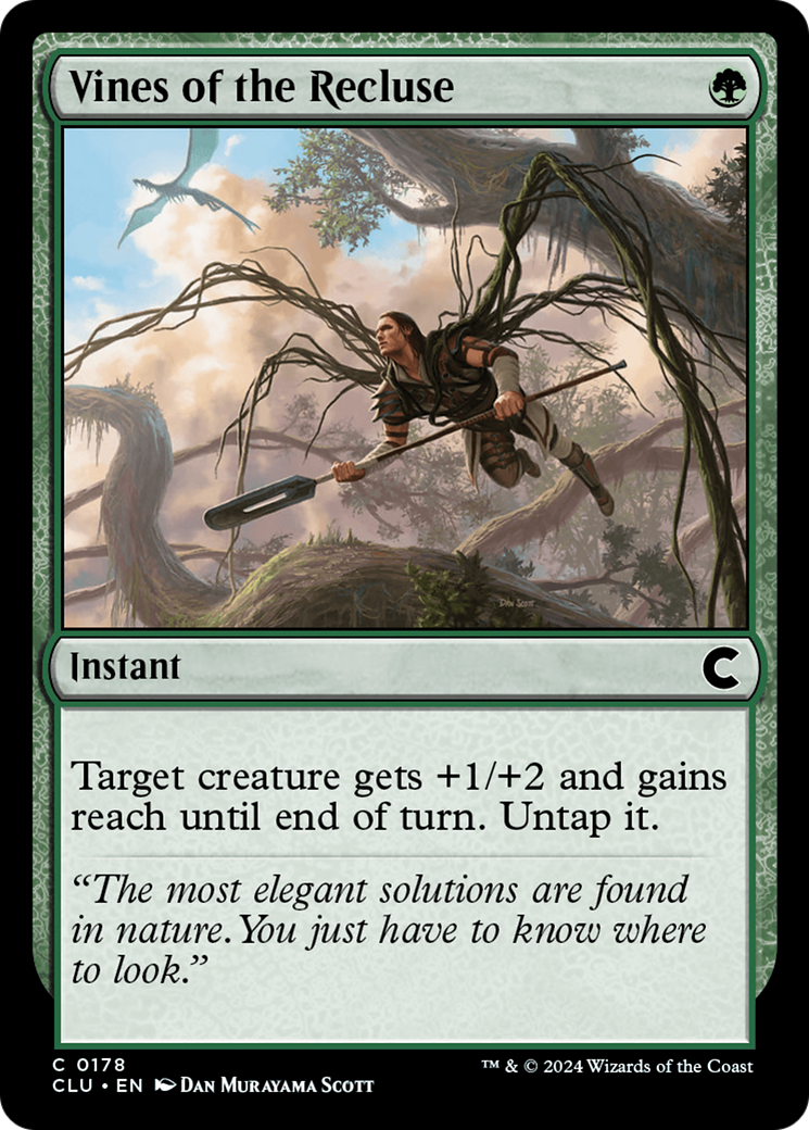 Image of Vines of the Recluse [Ravnica: Clue Edition]