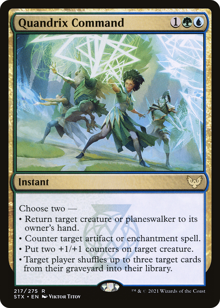 Image of Quandrix Command [Strixhaven: School of Mages]