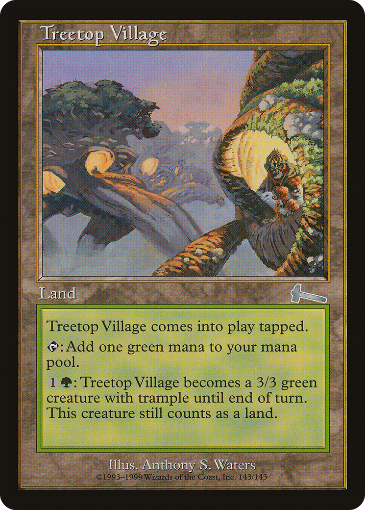 Image of Treetop Village [Urza's Legacy]
