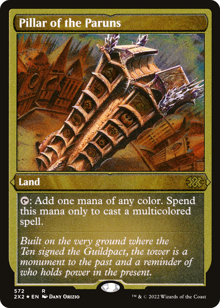 Image of Pillar of the Paruns (Foil Etched) [Double Masters 2022]