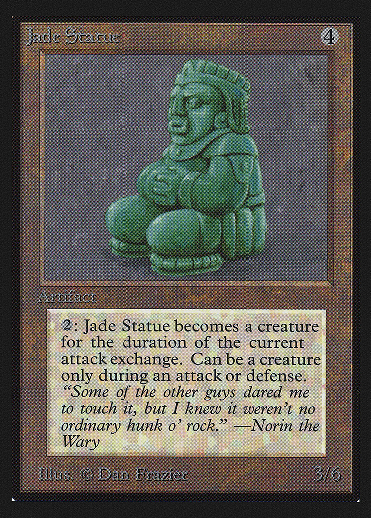 Image of Jade Statue [International Collectors' Edition]