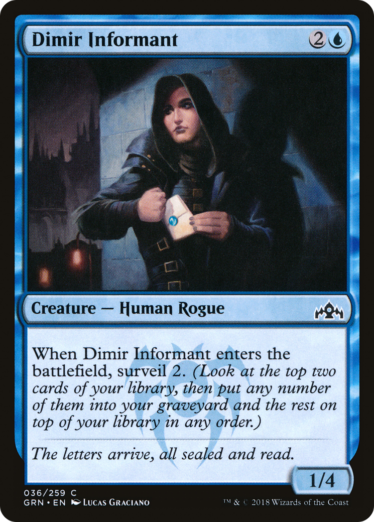 Image of Dimir Informant [Guilds of Ravnica]