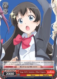 Image of Stage Girl's Summer, Hikari Kagura (RSL/S56-E048S SR) [Revue Starlight]