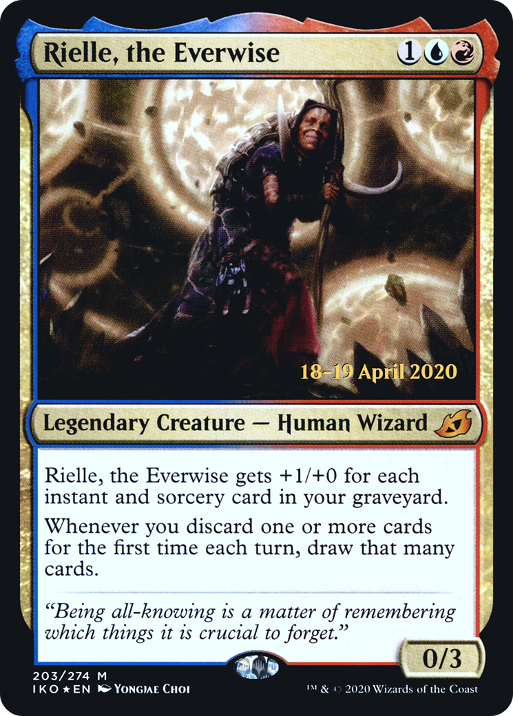 Image of Rielle, the Everwise [Ikoria: Lair of Behemoths Prerelease Promos]