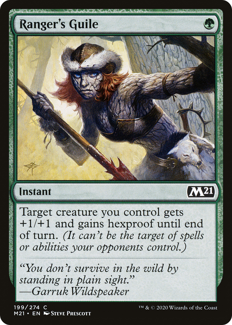 Image of Ranger's Guile [Core Set 2021]