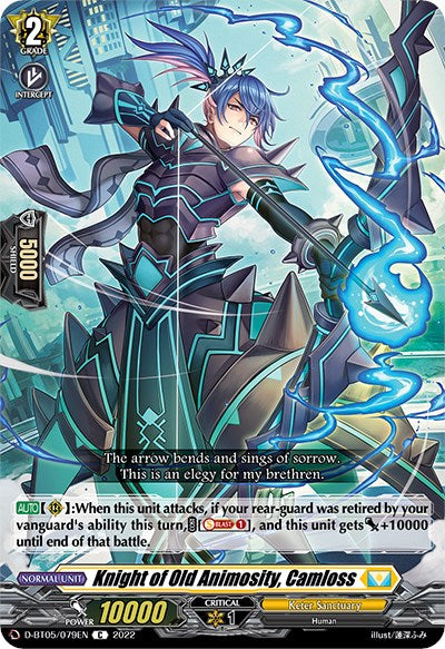 Image of Knight of Old Animosity, Camloss (D-BT05/079EN) [Triumphant Return of the Brave Heroes]