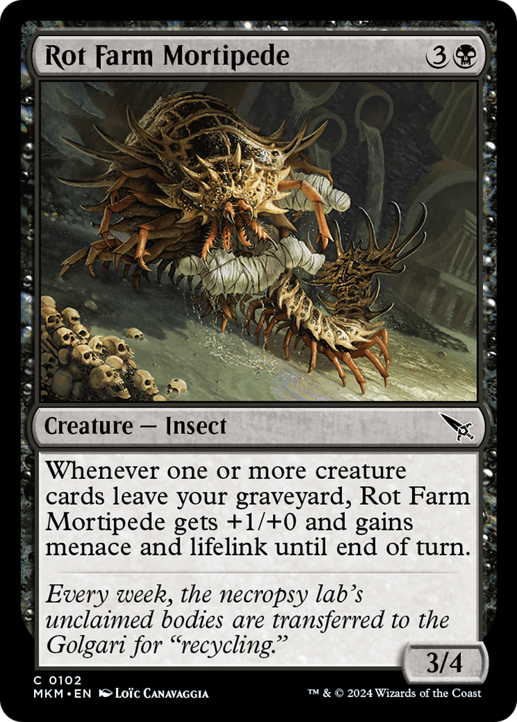 Image of Rot Farm Mortipede [Murders at Karlov Manor]