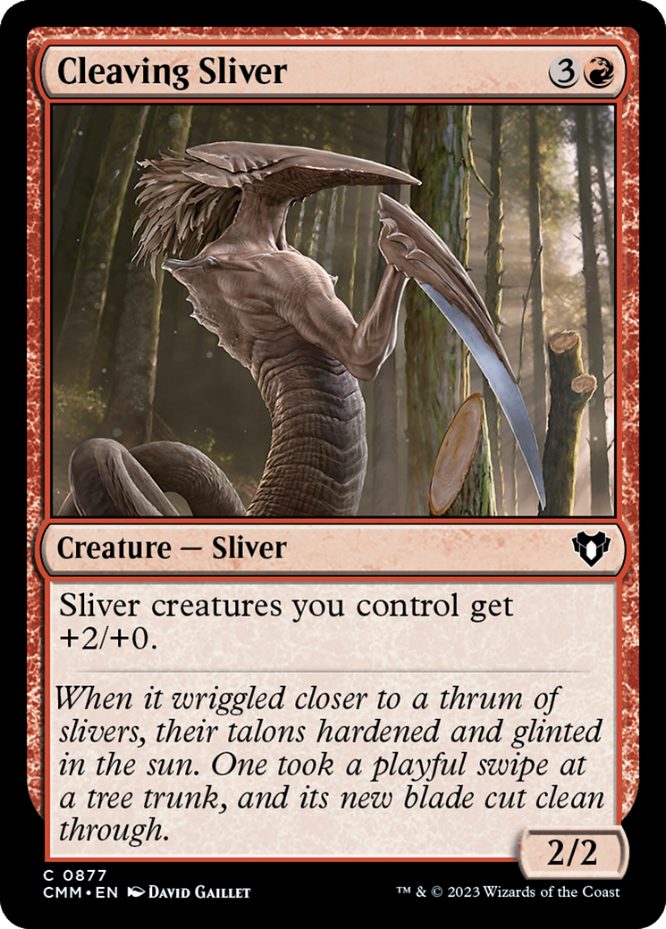 Image of Cleaving Sliver [Commander Masters]
