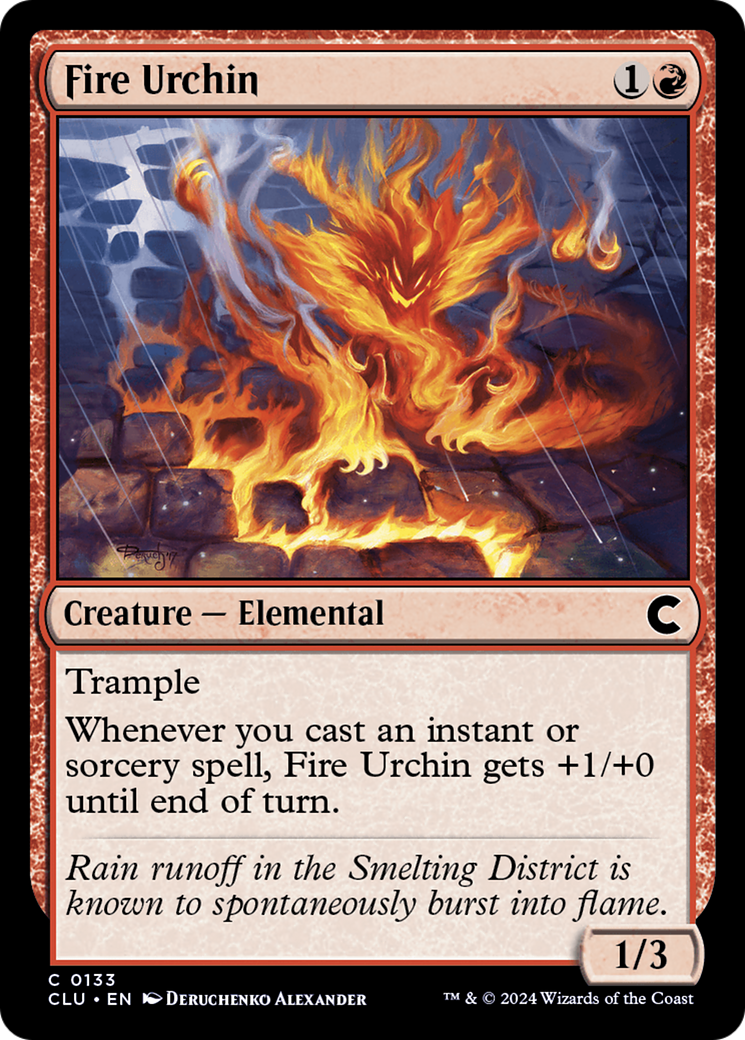 Image of Fire Urchin [Ravnica: Clue Edition]