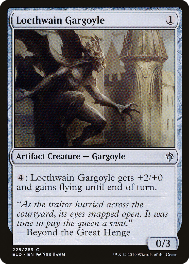 Image of Locthwain Gargoyle [Throne of Eldraine]