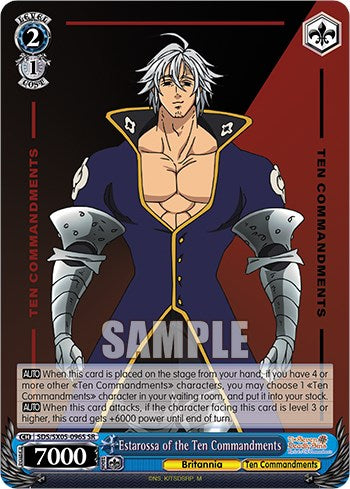Image of Estarossa of the Ten Commandments (SR) [The Seven Deadly Sins: Revival of The Commandments]