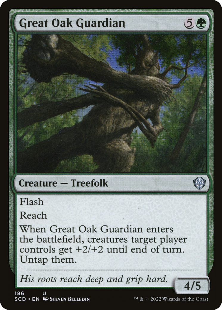 Image of Great Oak Guardian [Starter Commander Decks]