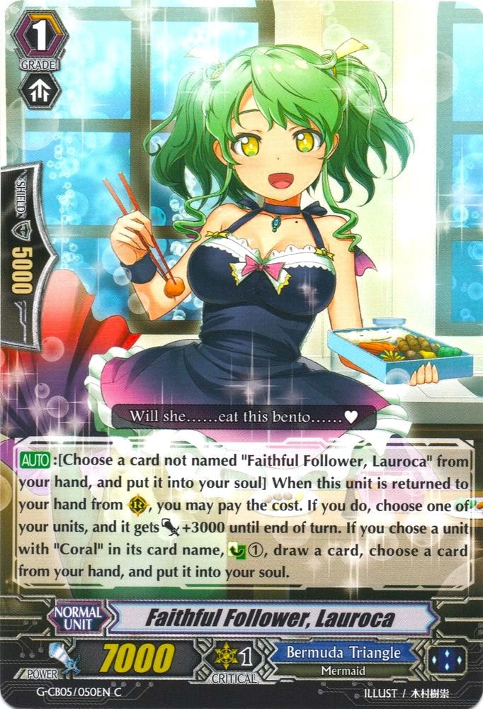 Image of Faithful Follower, Lauroca (G-CB05/050EN) [Prismatic Divas]