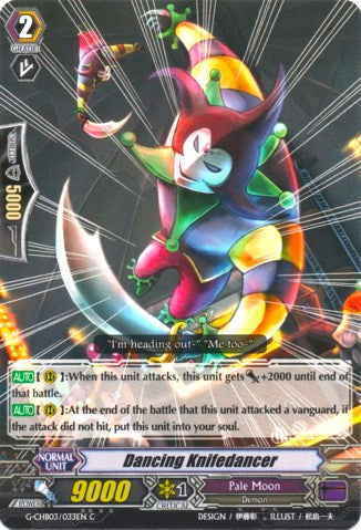 Image of Dancing Knifedancer (G-CHB03/033EN) [Rummy Labyrinth Under the Moonlight]