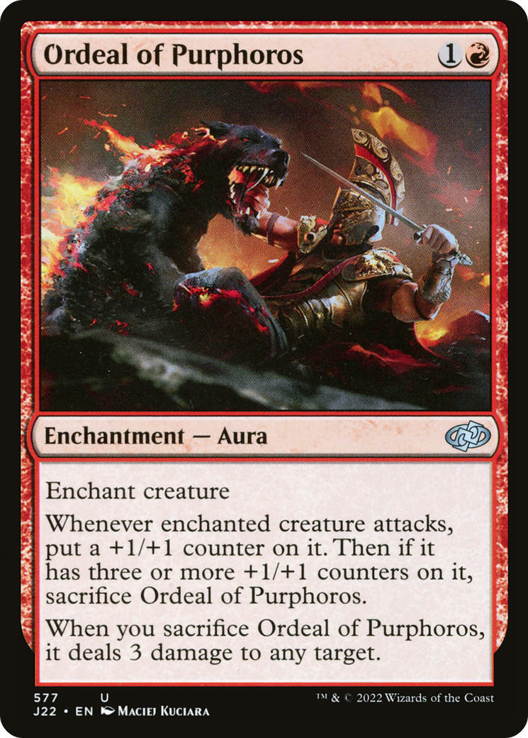 Image of Ordeal of Purphoros [Jumpstart 2022]