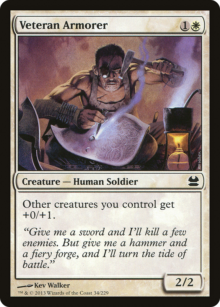 Image of Veteran Armorer [Modern Masters]