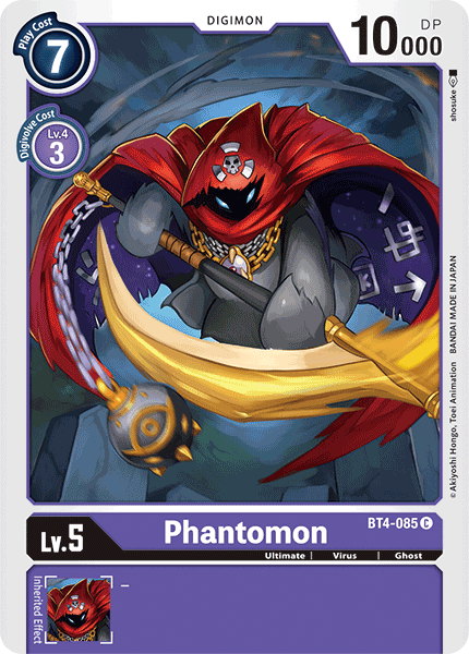 Image of Phantomon [BT4-085] [Great Legend]