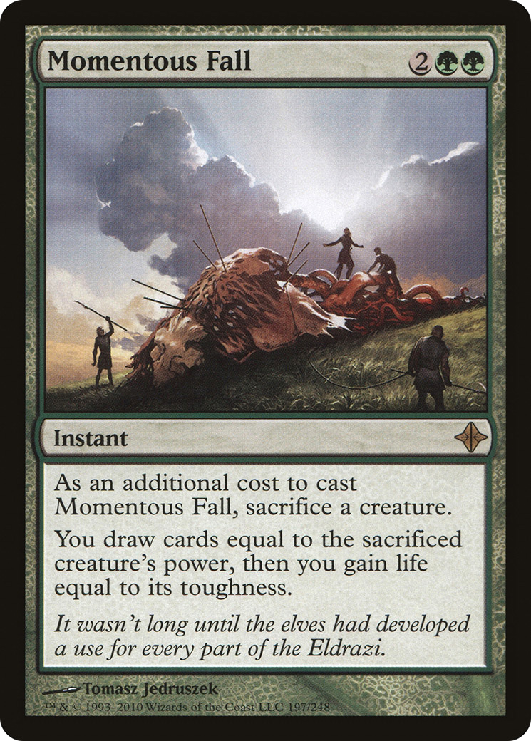 Image of Momentous Fall [Rise of the Eldrazi]