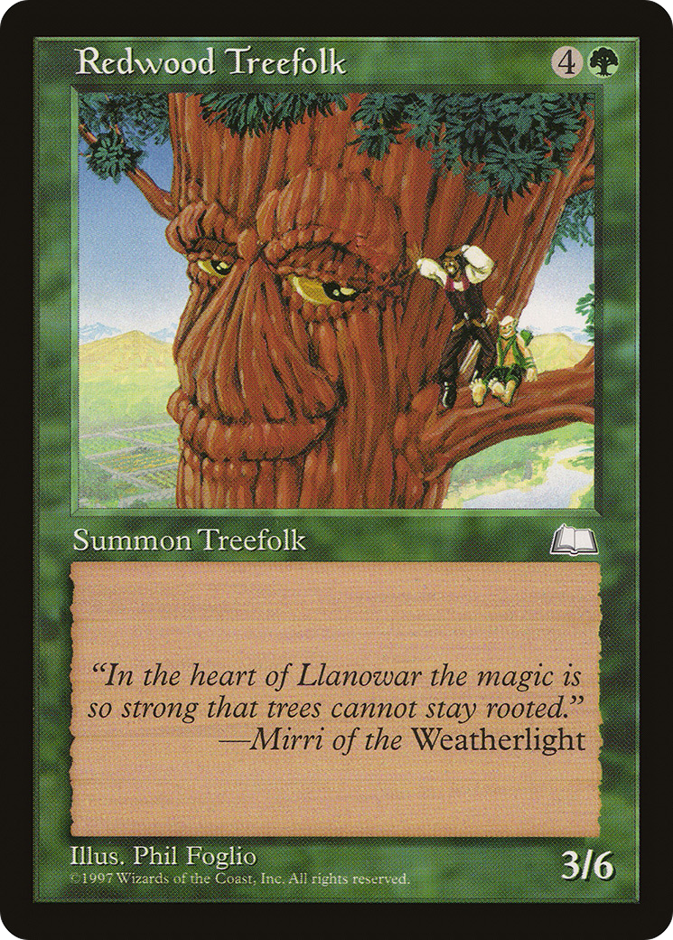 Image of Redwood Treefolk [Weatherlight]