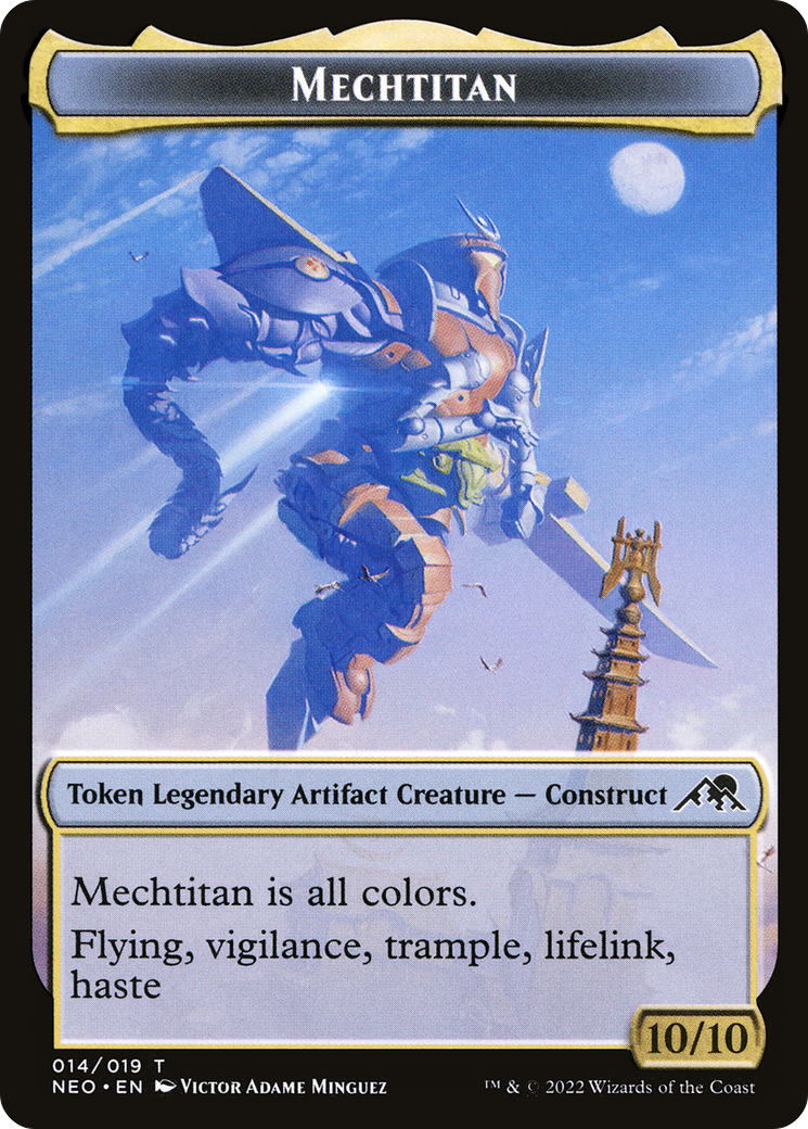 Image of Mechtitan Token [Kamigawa: Neon Dynasty Tokens]