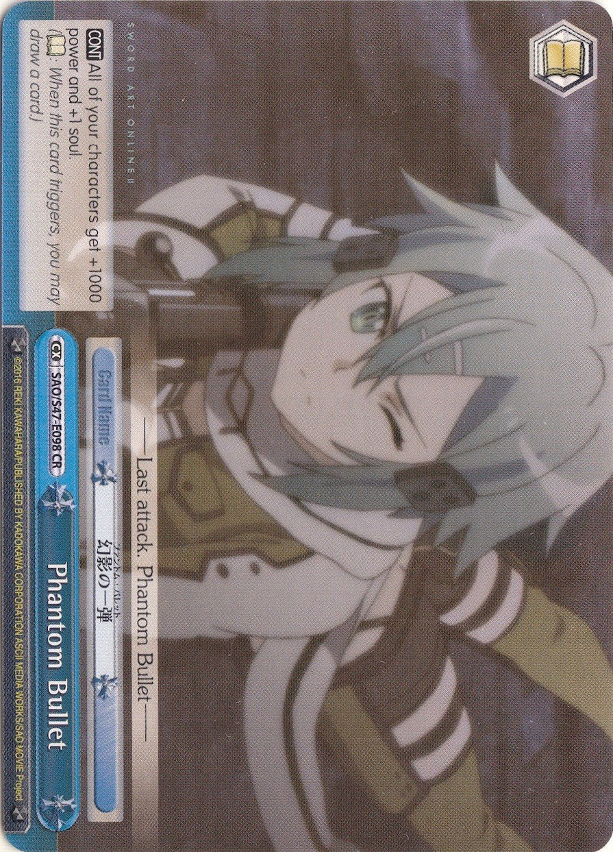 Image of Phantom Bullet (SAO/S47-E098 CR) [Sword Art Online Re: Edit]