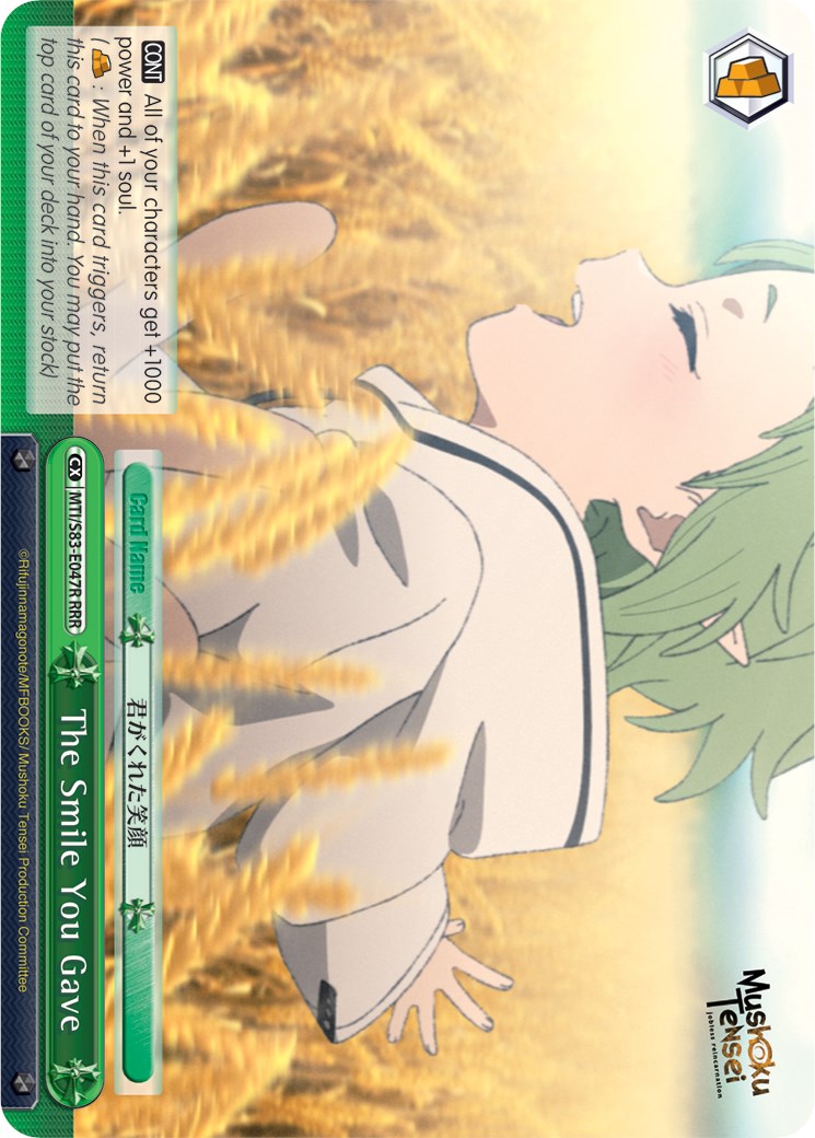 Image of The Smile You Gave (MTI/S83-E047R RRR) [Mushoku Tensei: Jobless Reincarnation]
