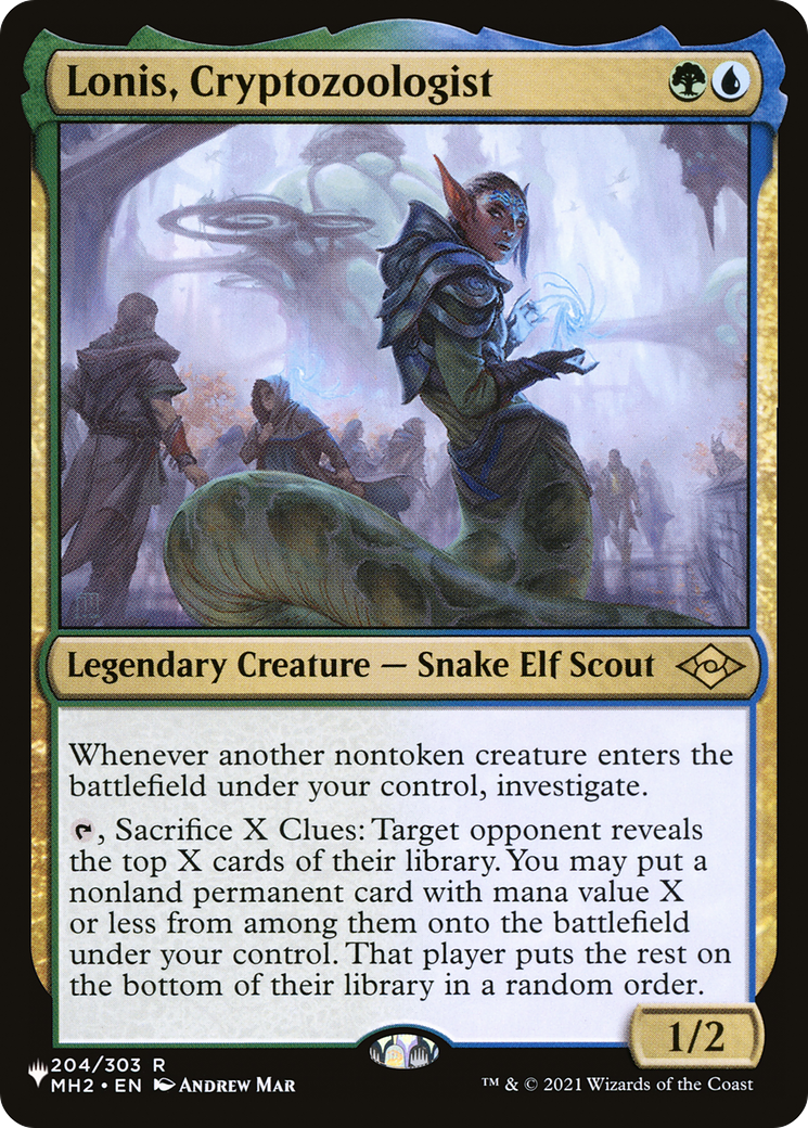 Image of Lonis, Cryptozoologist [The List]