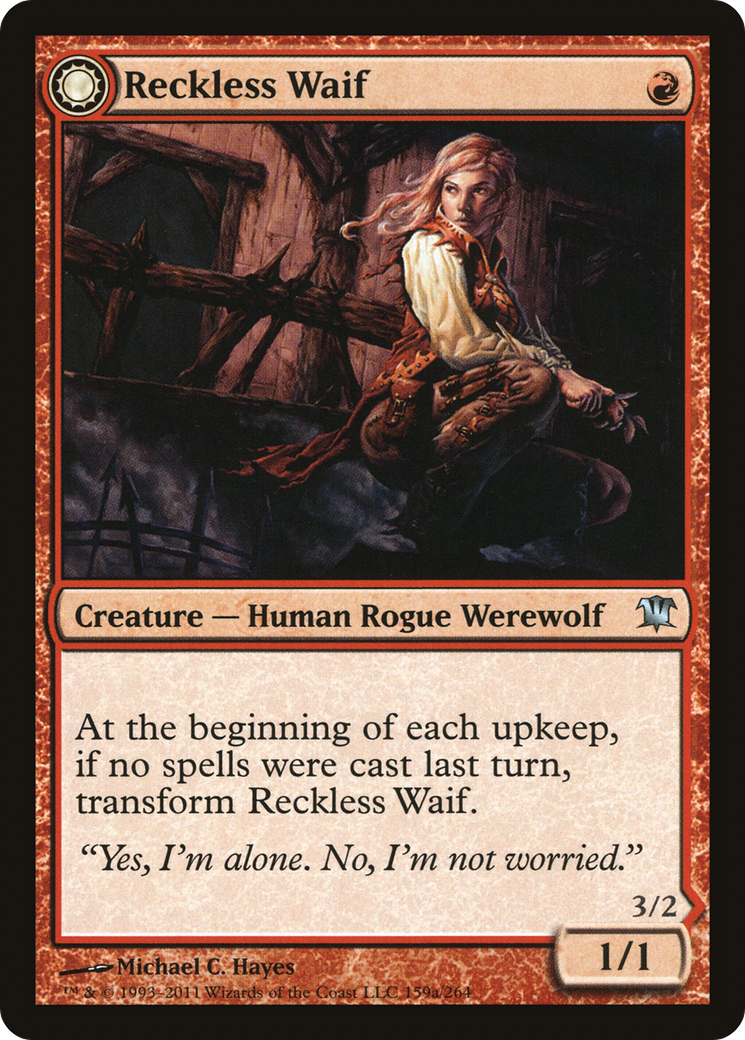 Image of Reckless Waif // Merciless Predator [Innistrad]