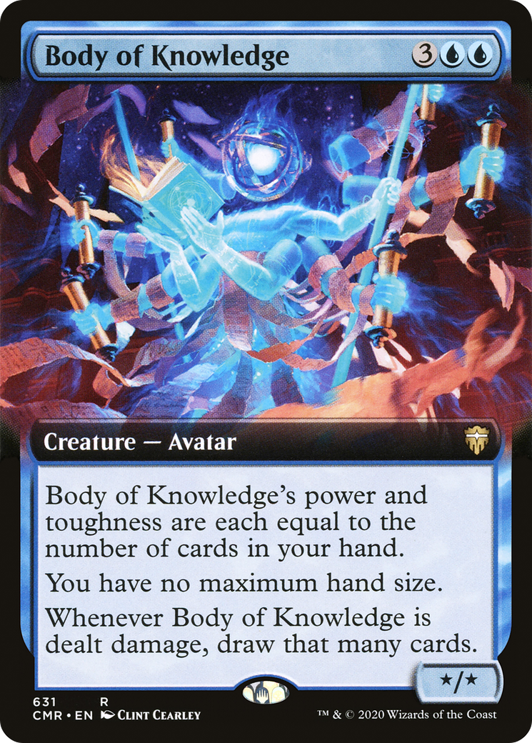 Image of Body of Knowledge (Extended Art) [Commander Legends]