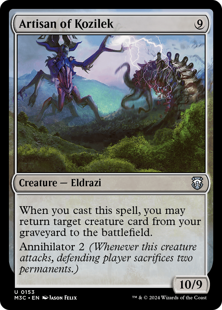 Image of Artisan of Kozilek (Ripple Foil) [Modern Horizons 3 Commander]
