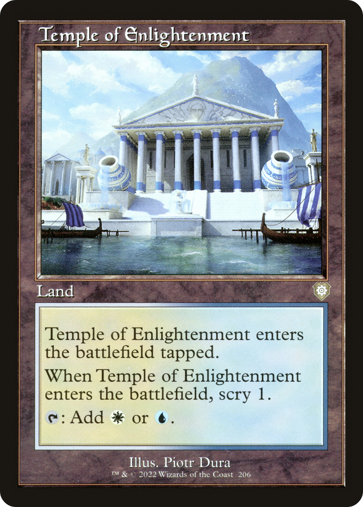 Image of Temple of Enlightenment (Retro) [The Brothers' War Commander]