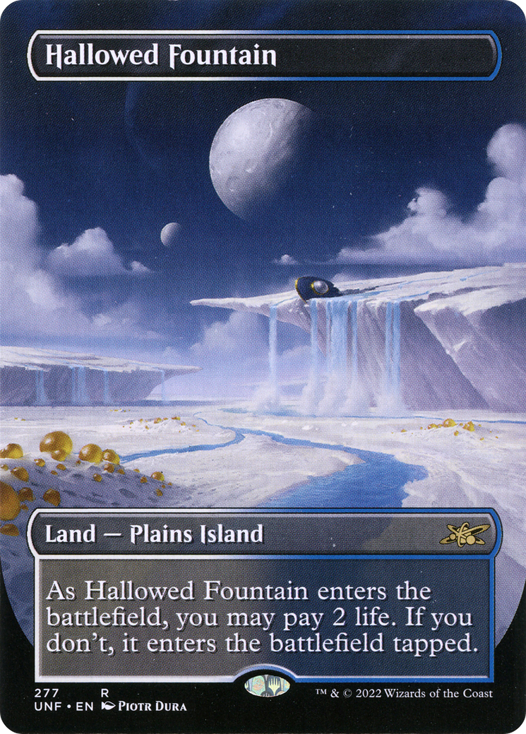 Image of Hallowed Fountain (Borderless) [Unfinity]