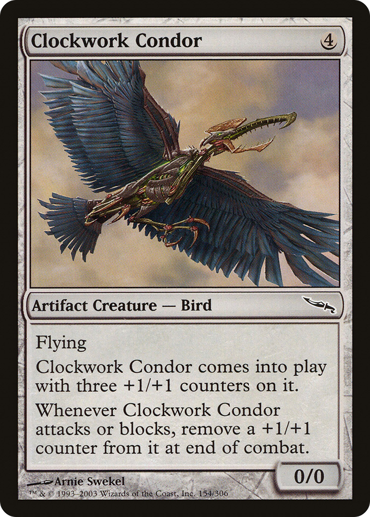 Image of Clockwork Condor [Mirrodin]