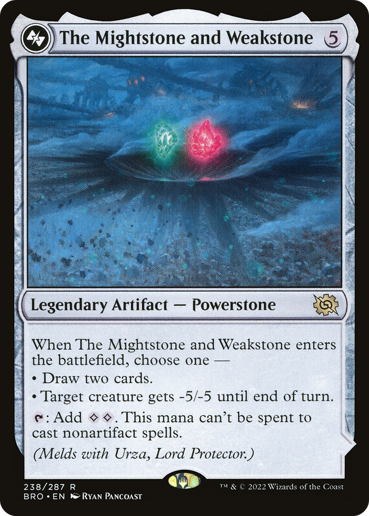 Image of The Mightstone and Weakstone [The Brothers' War]