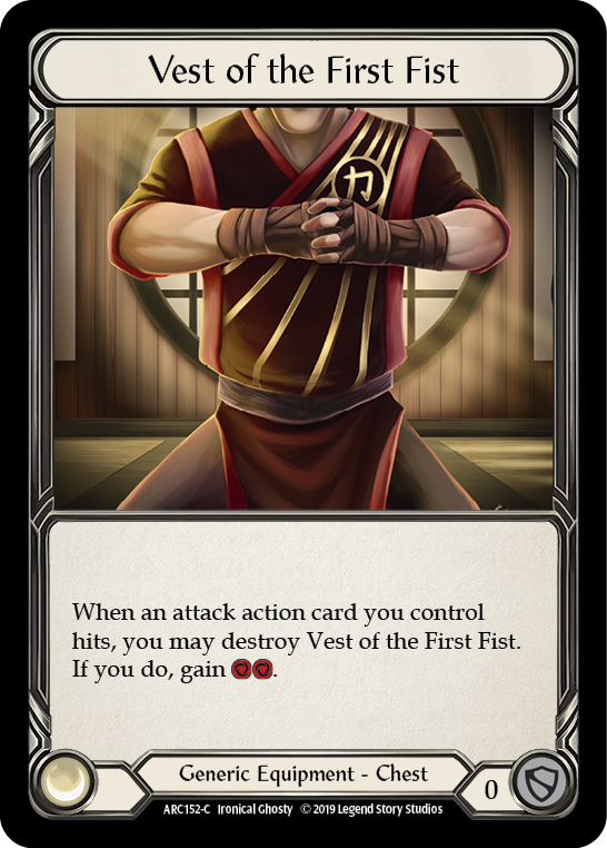 Image of Vest of the First Fist [ARC152-C] (Arcane Rising)  1st Edition Normal