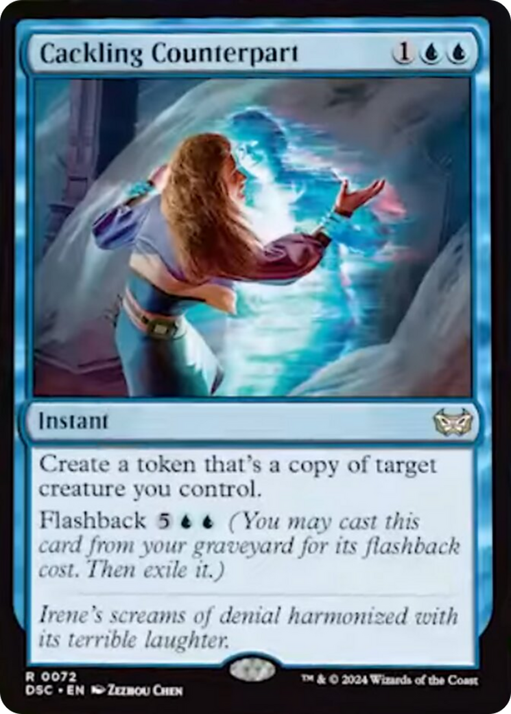 Image of Cackling Counterpart [Duskmourn: House of Horror Commander]