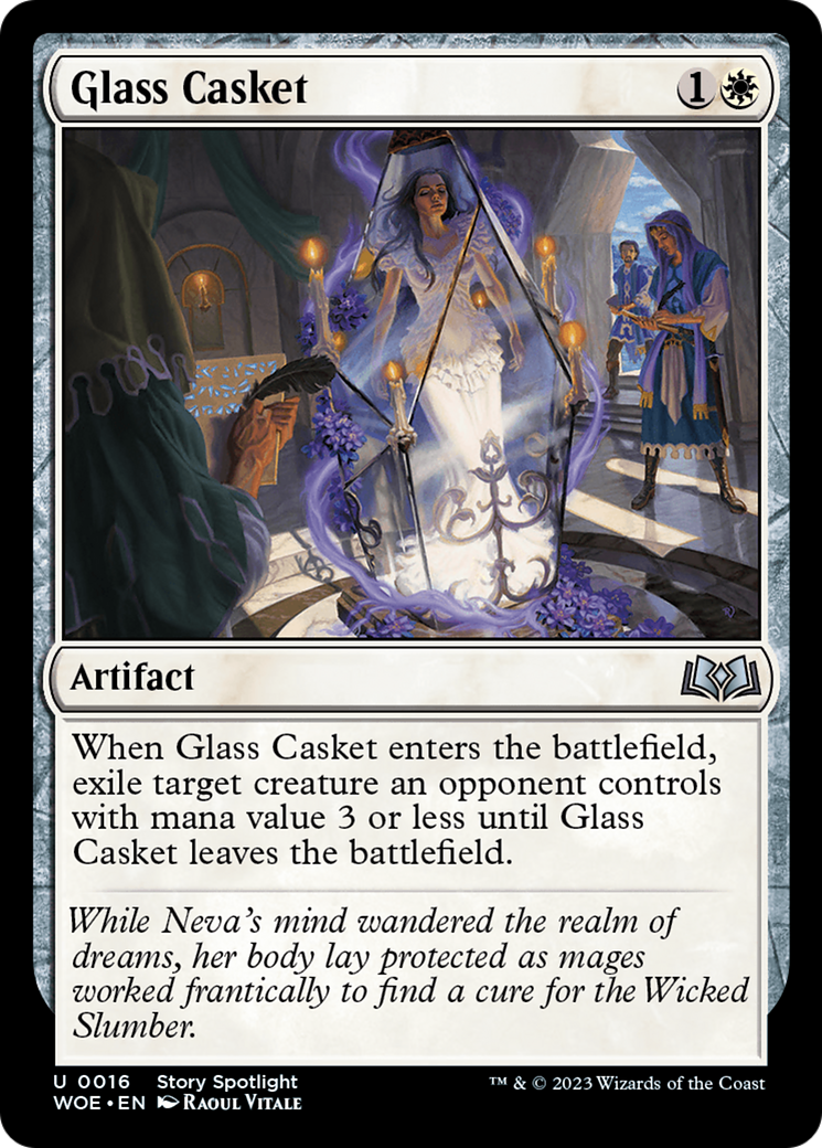 Image of Glass Casket [Wilds of Eldraine]