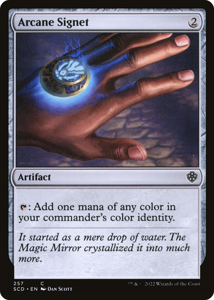 Image of Arcane Signet [Starter Commander Decks]